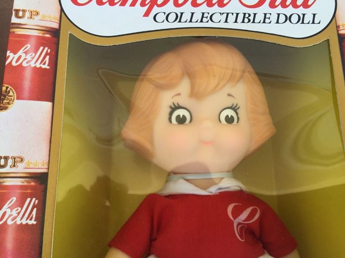 Campbell Kid Collectible 7 1/2' Vinyl Dolls New In Box Eugene 1984 [Photo 2]