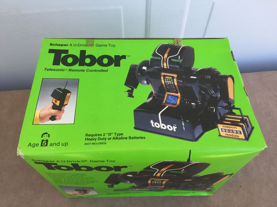 Tobor Robot Remote Controlled Schaper New In Box 1978 [Photo 2]
