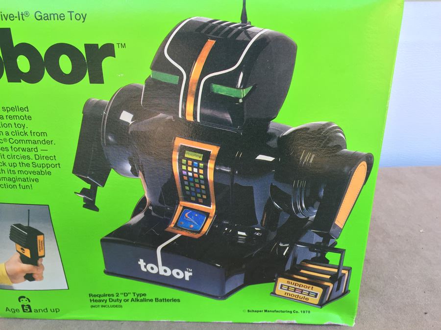 Tobor Robot Remote Controlled Schaper New In Box 1978 [Photo 4]