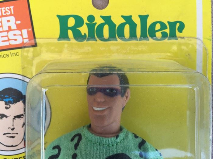 Riddler 8 Inch Action Figure Mego New On Card 1977 [Photo 2]