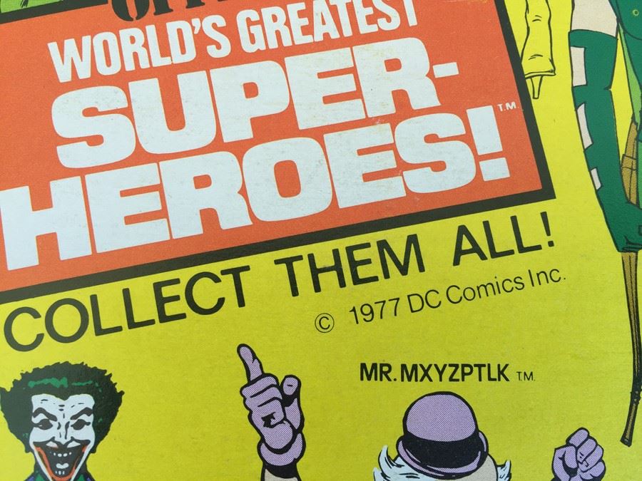 Riddler 8 Inch Action Figure Mego New On Card 1977 [Photo 8]