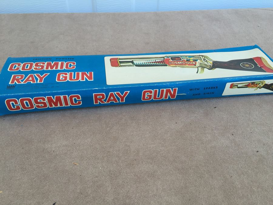 Comic Ray Gun Friction Powered New In Box COTC [Photo 5]