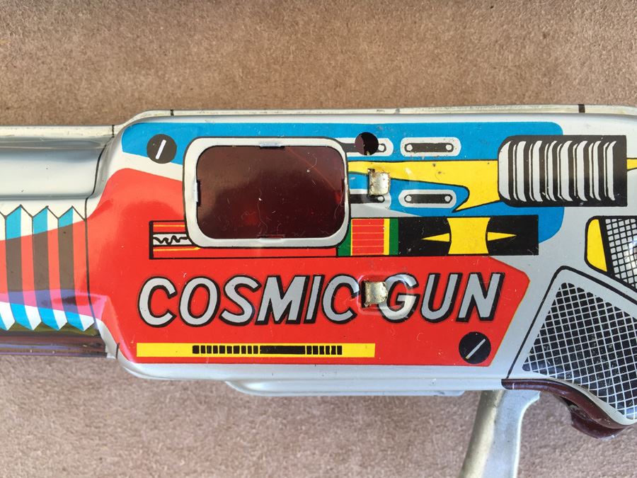 Comic Ray Gun Friction Powered New In Box COTC [Photo 8]