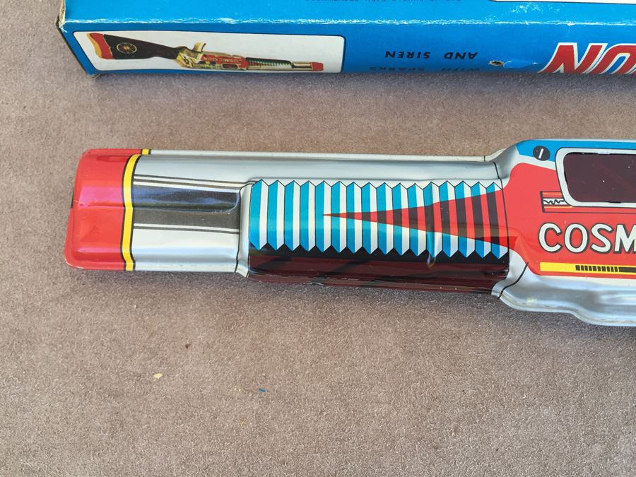 Comic Ray Gun Friction Powered New In Box COTC [Photo 9]