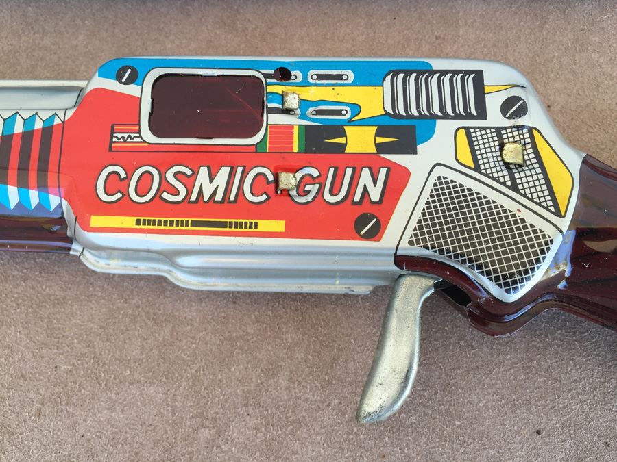 Comic Ray Gun Friction Powered New In Box COTC [Photo 3]