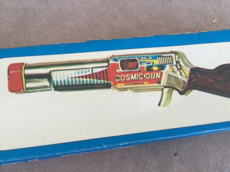 Comic Ray Gun Friction Powered New In Box COTC [Photo 4]