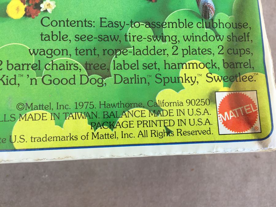 Honey Hill Bunch Clubhouse And Four Kids Mattel New In Box 1975 [Photo 7]