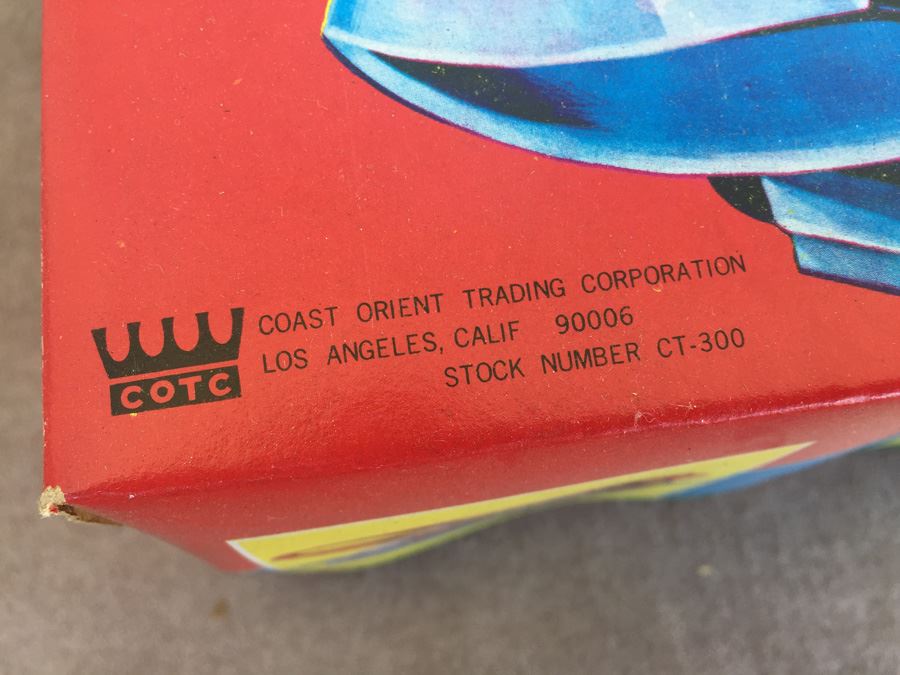 Space Ship Wind-Up U-Turn Action New In Box CT-300 COTC [Photo 6]