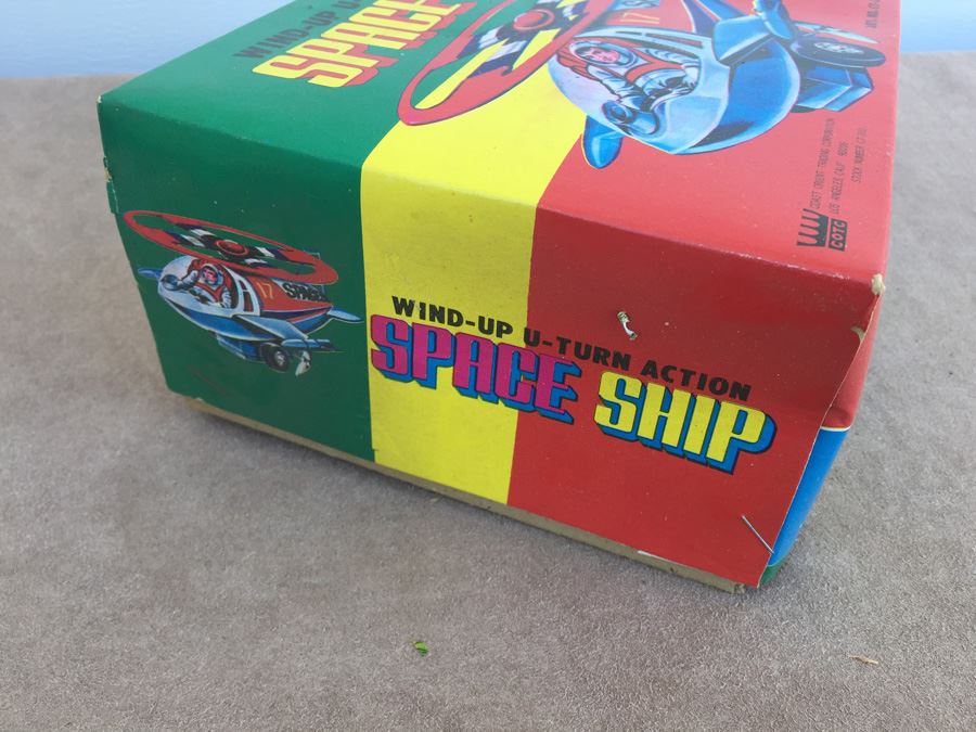 Space Ship Wind-Up U-Turn Action New In Box CT-300 COTC [Photo 7]