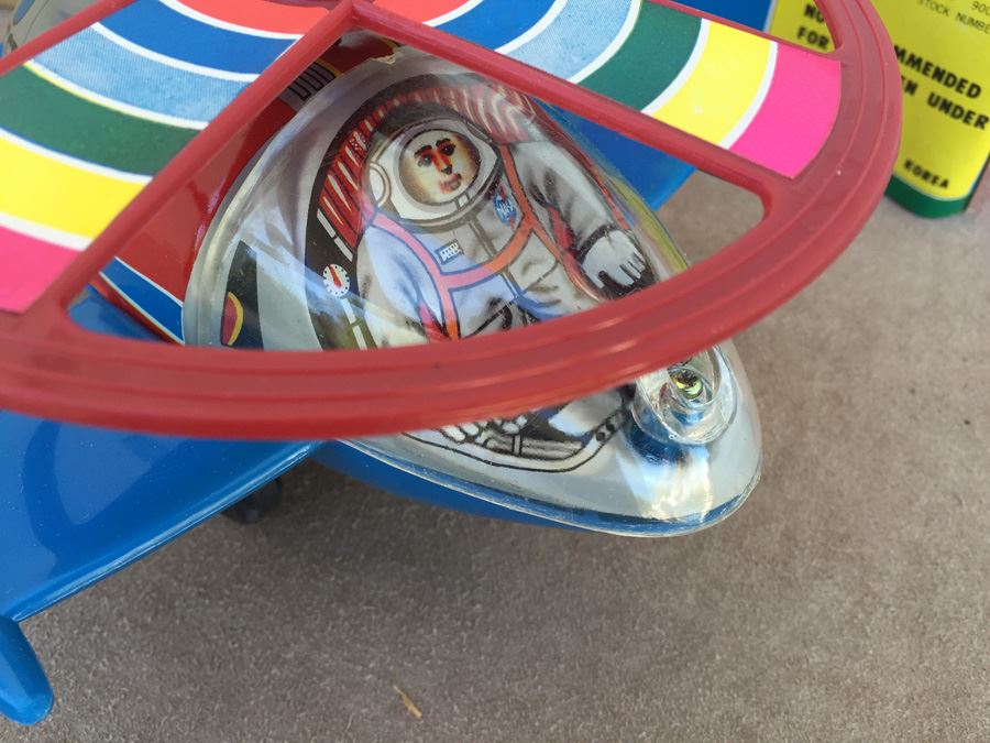 Space Ship Wind-Up U-Turn Action New In Box CT-300 COTC [Photo 10]