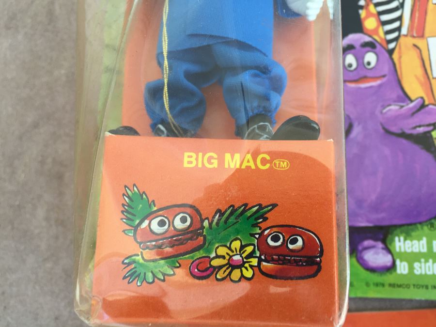 (7) Complete Set Of Vintage McDonaldland Characters McDonalds New On Card REMCO 1976 [Photo 19]