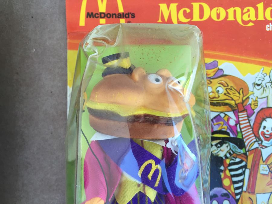 (7) Complete Set Of Vintage McDonaldland Characters McDonalds New On Card REMCO 1976 [Photo 14]