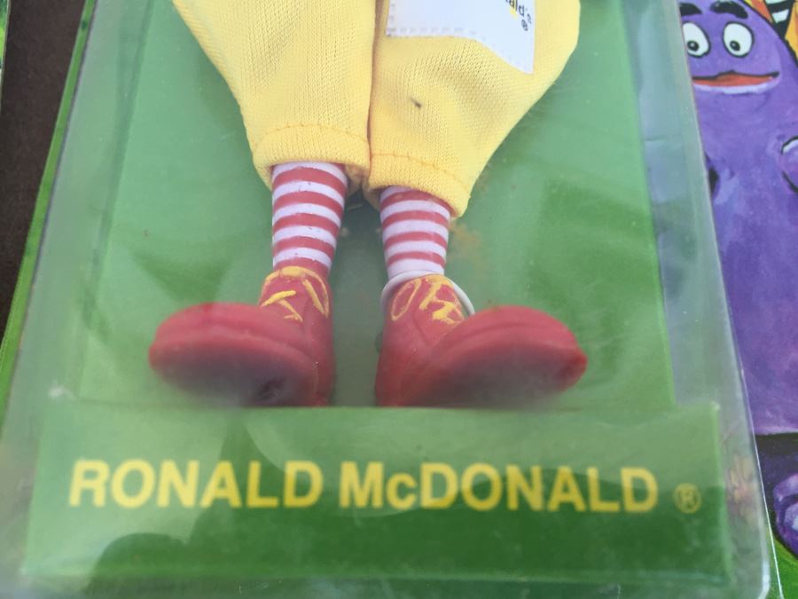 (7) Complete Set Of Vintage McDonaldland Characters McDonalds New On Card REMCO 1976 [Photo 7]