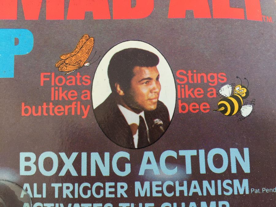 Muhammad Ali The Champ Boxing Action Figure Mego New On Card 1976