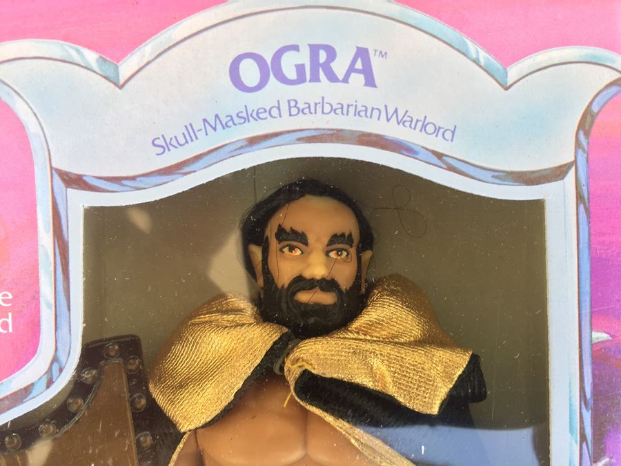 Golden Girl Ogra Action Figure Skull-Masked Barbarian Warlord Galoob New In Box 1984 [Photo 2]