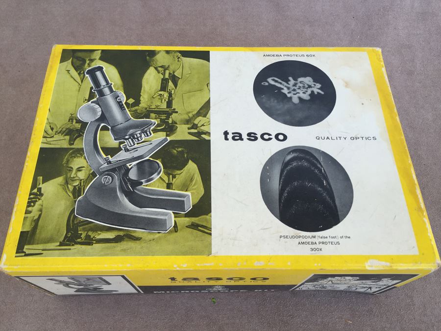 TASCO Microscope Kit 300XM 990-5 Junior New In Box