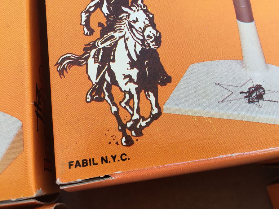 The Lone Ranger Silver Bullet Pen & Penholder Sets Fabil N.Y.C. New In Box [Photo 5]