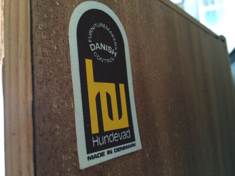 Danish Poul Hundevad Teak Mid-Century Modern Wall Unit [Photo 3]