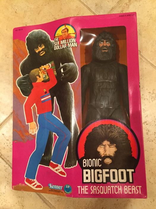 The Six Million Dollar Man Bionic Bigfoot The Sasquatch Beast Kenner New In Box 1978 Estimate $550