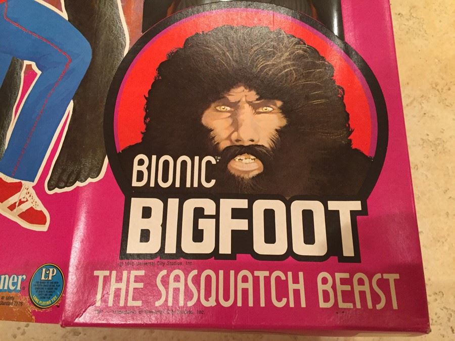 The Six Million Dollar Man Bionic Bigfoot The Sasquatch Beast Kenner New In Box Estimate