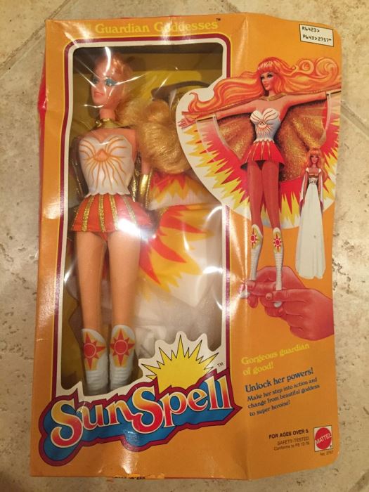 Sun Spell Guardian Goddesses New In Box Mattel 1977