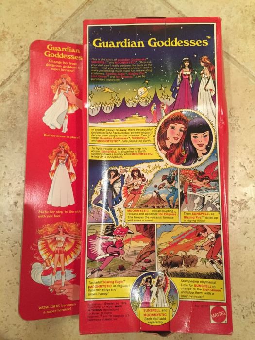 Sun Spell Guardian Goddesses New In Box Mattel 1977 [Photo 3]