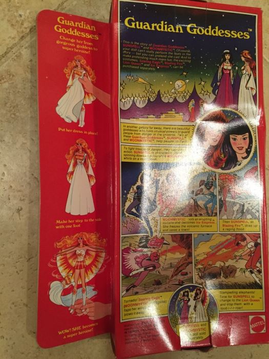 Sun Spell Guardian Goddesses New In Box Mattel 1977 [Photo 8]