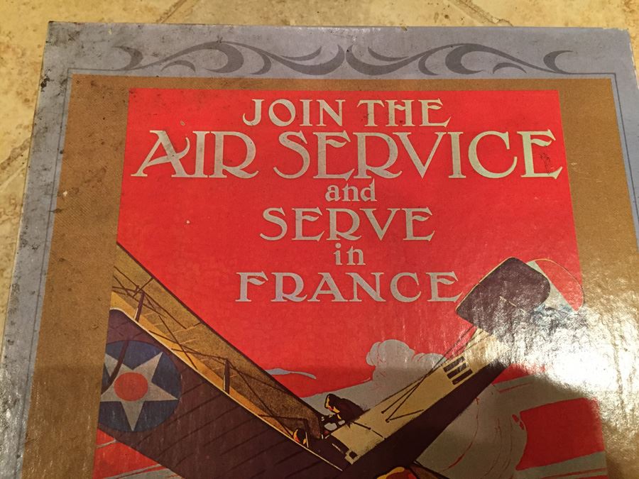 Join The Air Service And Serve In France Library Of Congress Jigsaw Puzzle Sealed Whitman [Photo 4]