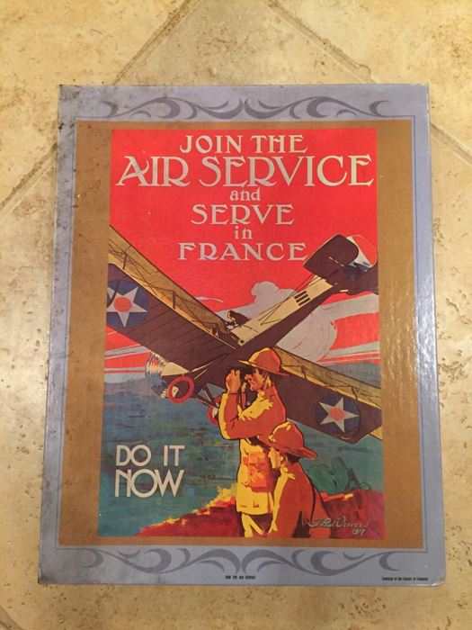 Join The Air Service And Serve In France Library Of Congress Jigsaw Puzzle Sealed Whitman