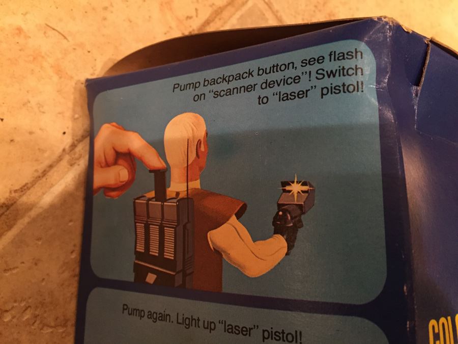 Battlestar Galatica Colonial Warrior Figure Battery Operated New In Box Mattel 1978 [Photo 8]