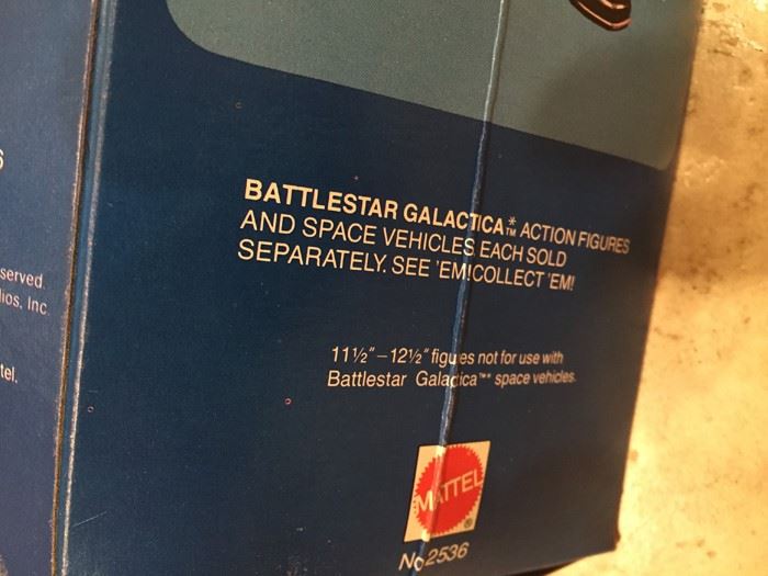 Battlestar Galatica Colonial Warrior Figure Battery Operated New In Box Mattel 1978 [Photo 12]