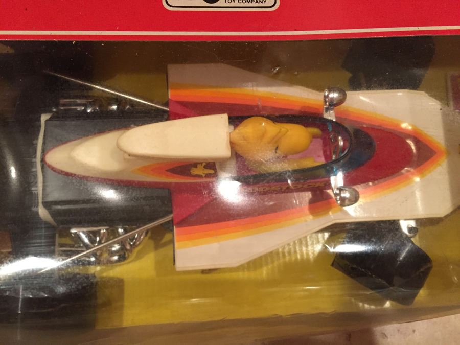 Vintage SNOOPY Formula-1 Racing Car Woodstock New In Box Aviva Hasbro No. 950  [Photo 6]