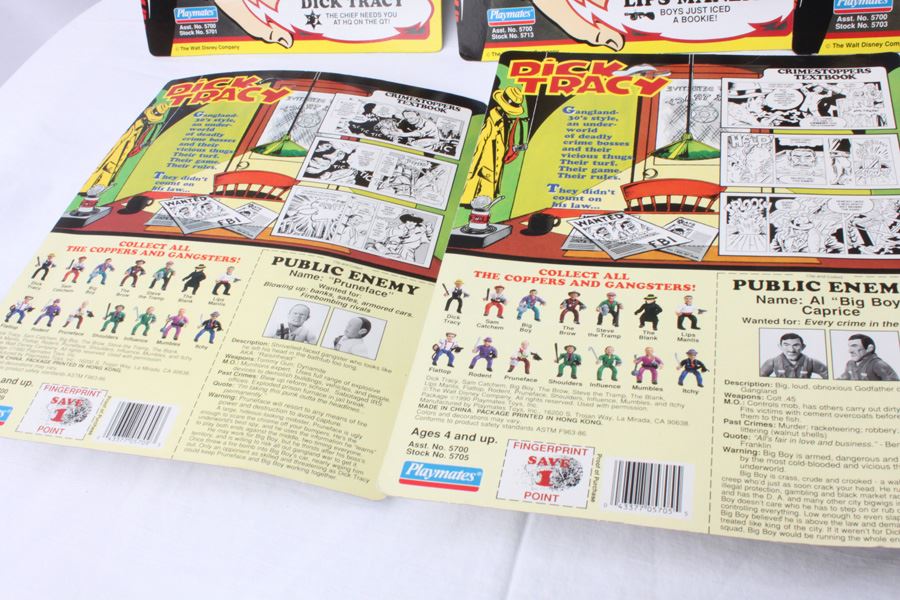 Dick Tracy Action Figures New On Card Playmates 1990 [Photo 8]