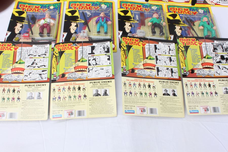 Dick Tracy Action Figures New On Card Playmates 1990 [Photo 5]