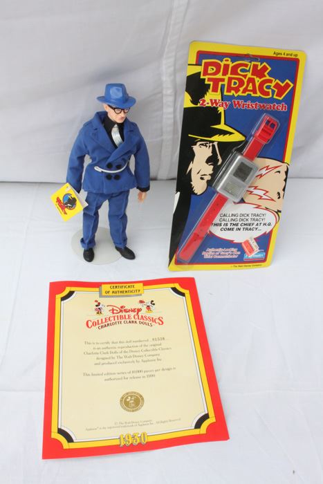 Dick Tracy Wristwatch And Collectible Doll