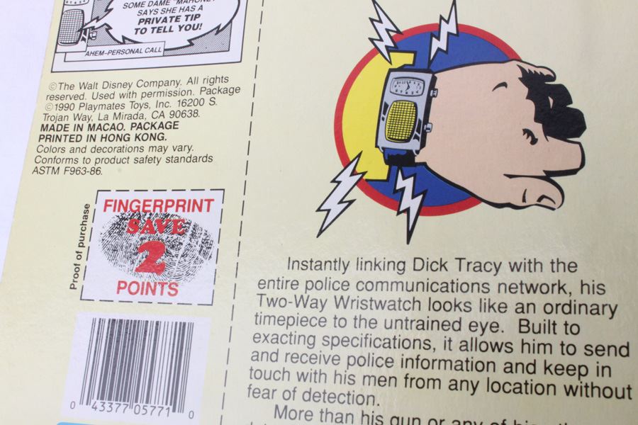 Dick Tracy Wristwatch And Collectible Doll [Photo 10]