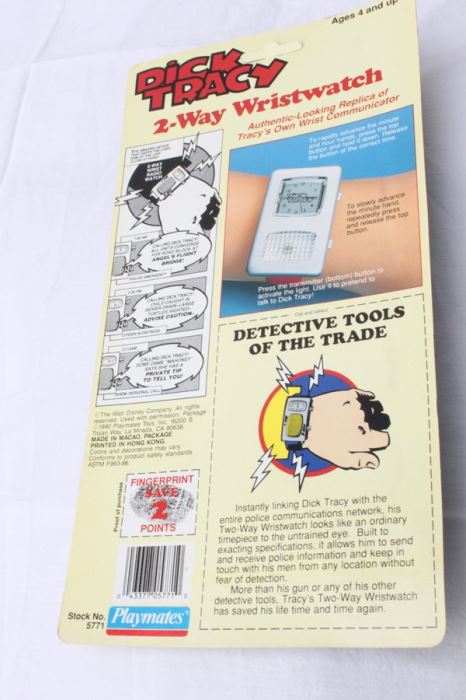 Dick Tracy Wristwatch And Collectible Doll [Photo 9]