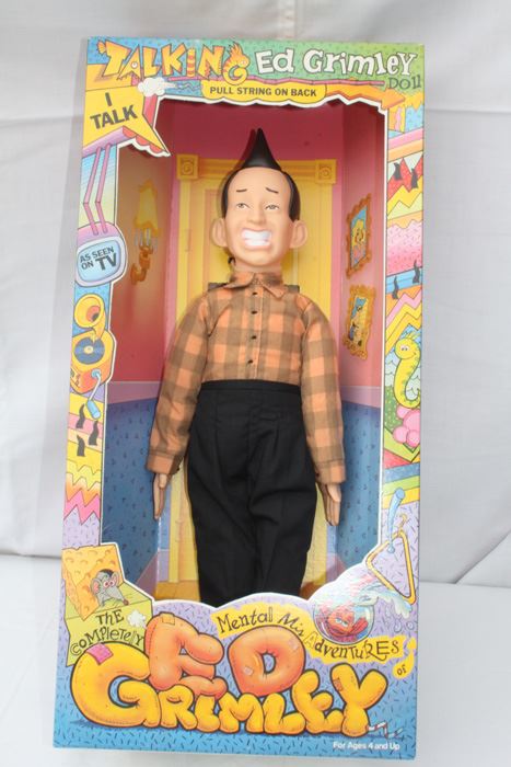 Talking Ed Grimley Doll TYCO 1988