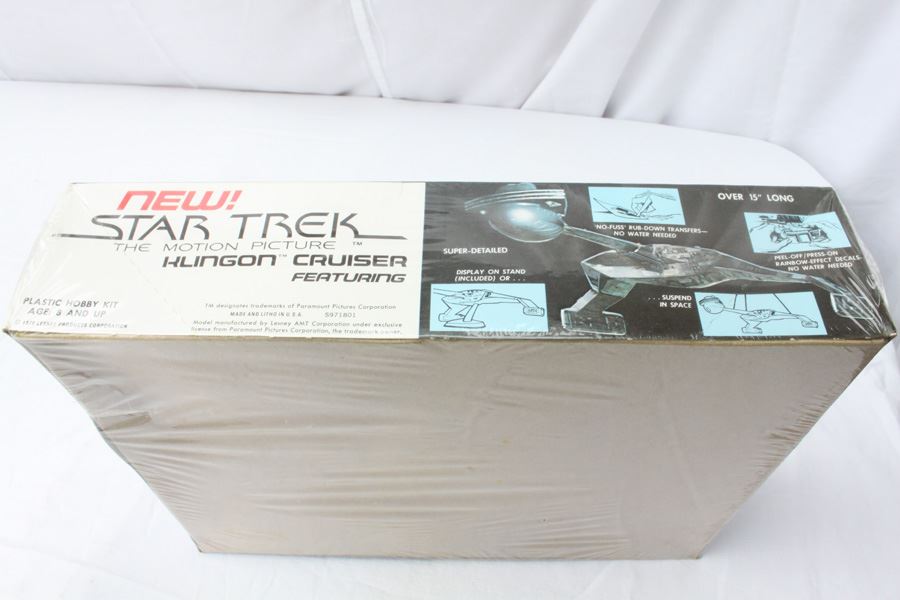 STAR TREK The Motion Picture Klingon Cruiser AMT Model Kit Sealed New In Box Matchbox Lesney 1979 [Photo 5]
