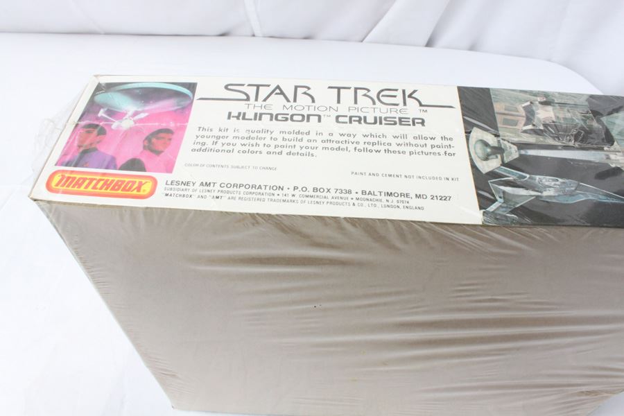 STAR TREK The Motion Picture Klingon Cruiser AMT Model Kit Sealed New In Box Matchbox Lesney 1979 [Photo 3]