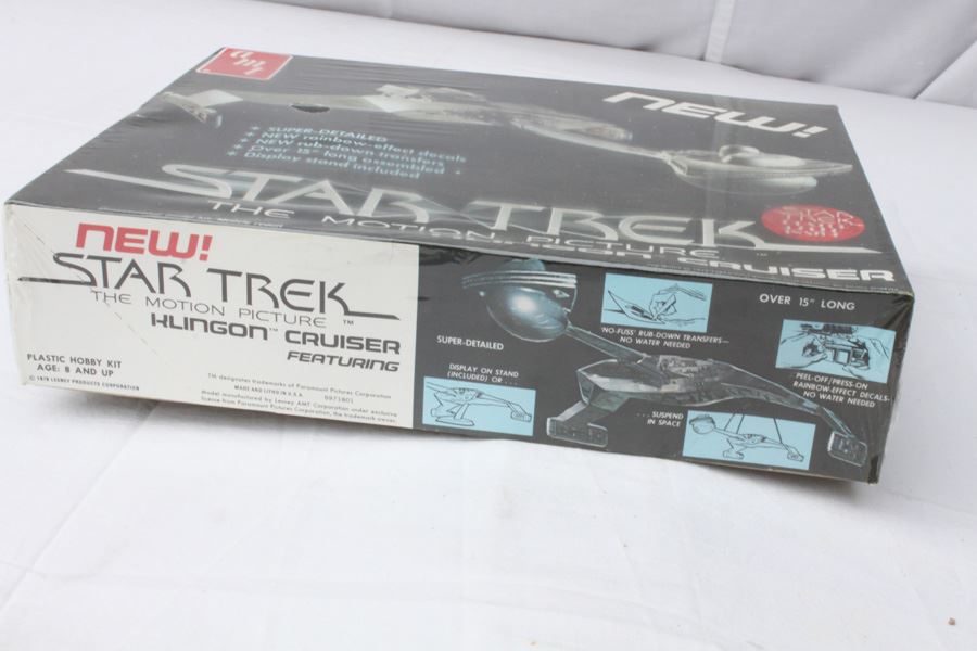 STAR TREK The Motion Picture Klingon Cruiser AMT Model Kit Sealed New In Box Matchbox Lesney 1979 [Photo 2]