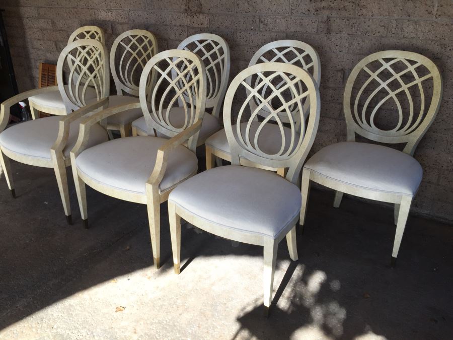 (8) Set Of Henredon Dining Chairs