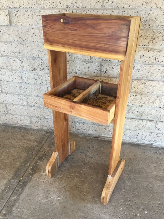 Custom Made Two Level Planter Stand [Photo 5]
