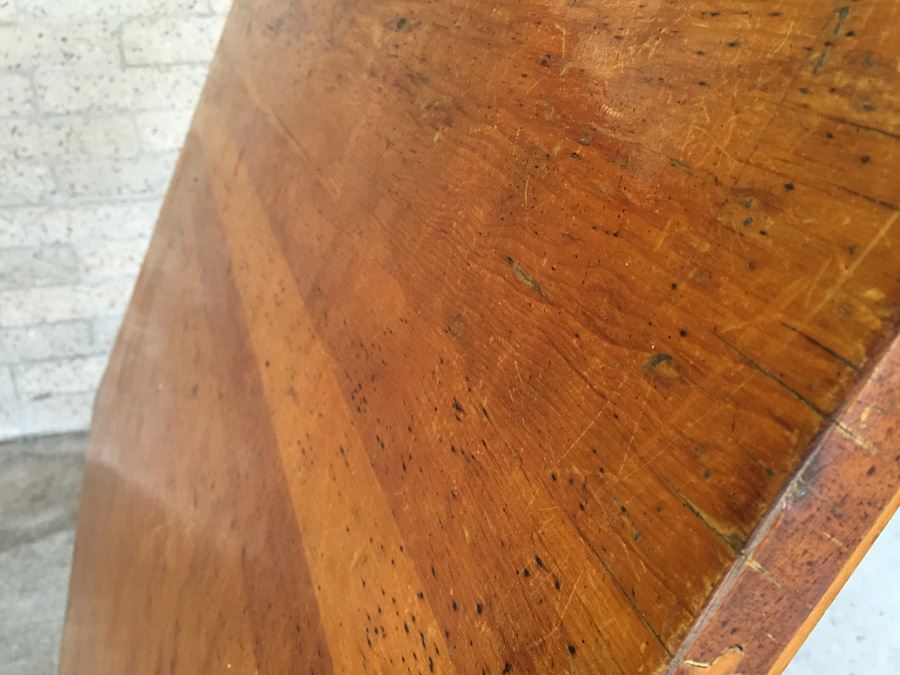 Vintage Wooden Adjustable Drafting Table Excellent For Use Or Display [Photo 17]