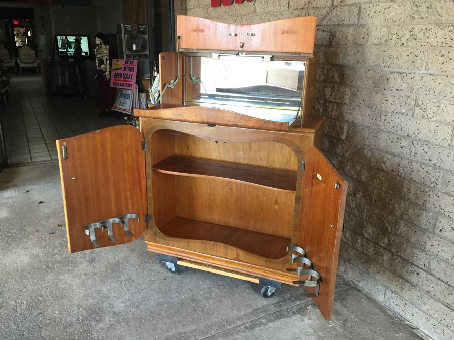 Vintage English Bar London England Rivington Product With Mirror And Light [Photo 8]