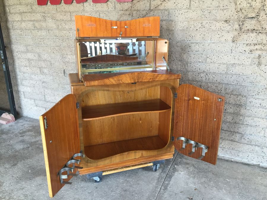 Vintage English Bar London England Rivington Product With Mirror And Light [Photo 2]