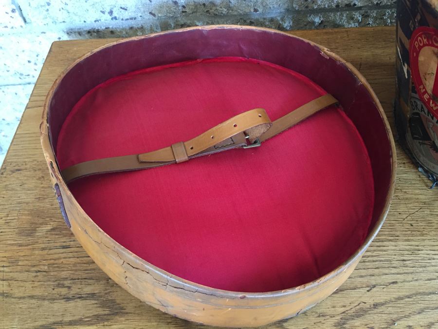 Vintage Leather Luggage Covered In Vintage Travel Stickers Decals [Photo 22]