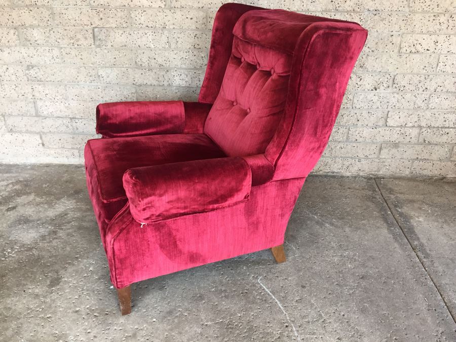 Vintage Upholstered Arm Chair [Photo 4]