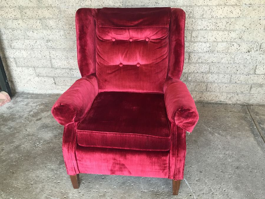 Vintage Upholstered Arm Chair