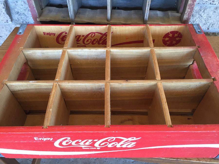 Vintage Dr. Pepper And Coca-Cola Wooden Crates [Photo 3]